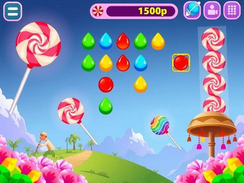Lollipop Candy Trip gameplay screenshot